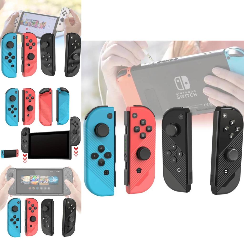 Botões de Cristal Joy-con Versáteis para Switch Controlador com Fio para Jogabilidade sem Esforço