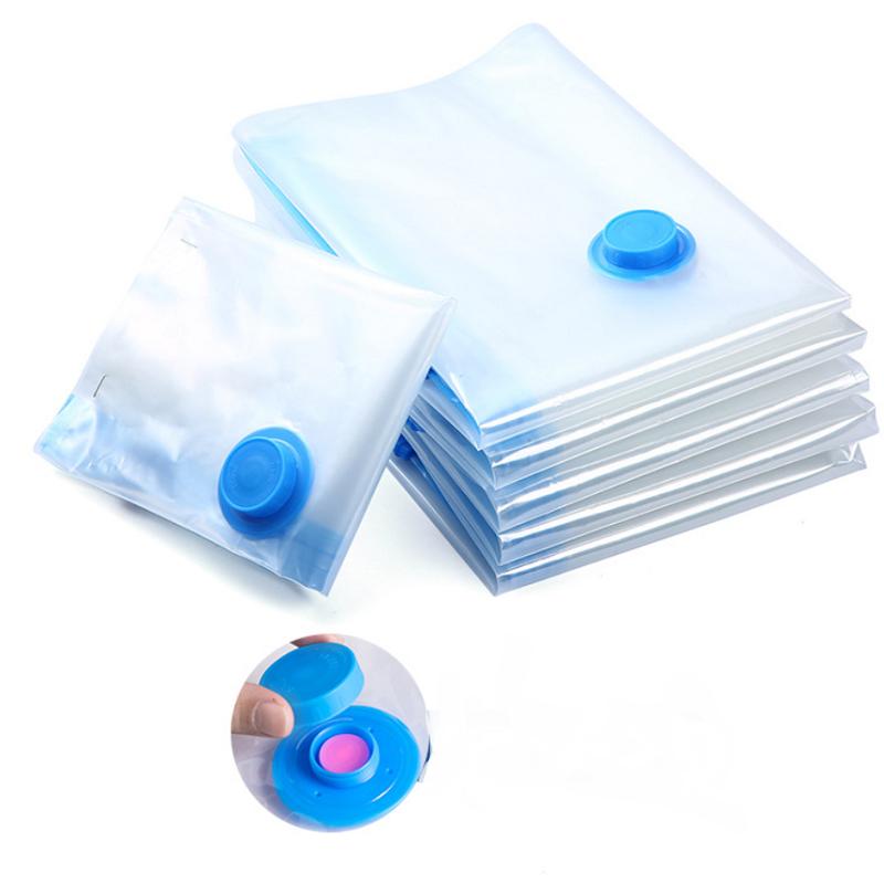 Thickened Compression Vacuum Bag for Household Clothing Quilts Air-Extracting Organizer Bag for Storage Space Saving hand pump i