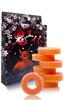 Oni Aim Orange Very Soft FPS Aim Improvement Made In Switch Pack of 6 Oni, Silicone, High-Grade Model, Ring, Japan, Stick, Sponge, PS5, PS4,