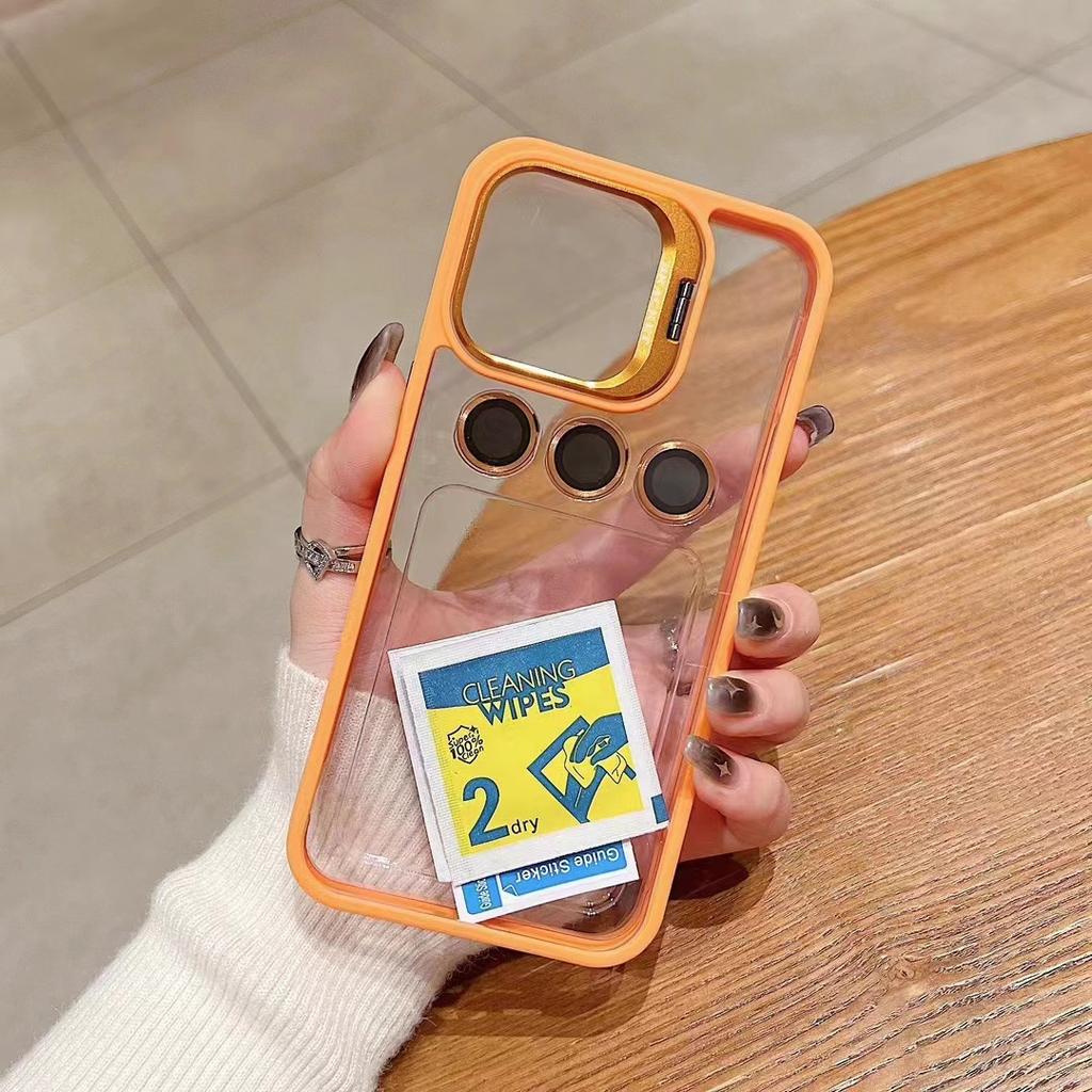 Suitable for IPhone16Promax Dual Stand Strong Magnetic Phone Case, Apple 15 Anti-drop Protective Case 14