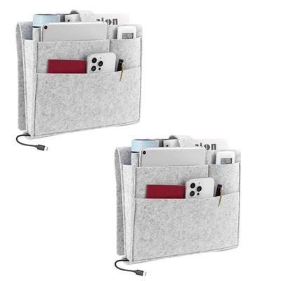For Bed Organizer Bag, For Bedside Storage, Bunk For Bed Shelf, Holds As Books, Remote Control, Magazines Easy Placement Holder