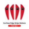 4PCS Car Door Edge Protector Guards Sticker Strip Accessories For Byd Song Plus Seal u Dmi Ev Seagull Atto Yuan Tang F3 E6 