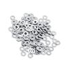 100pcs  304 Stainless Steel  Metric flat Washers Screw Repair Kit Tool M3 M4 M5 M6 M8 M10 (M3)