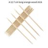 SunelPort Reusable Nail Art Orange Birch Wood Sticks 12.7cm Long 100Pcs Per Pack Double-Ended Beauty Wooden Picks Nail Pusher