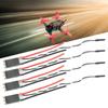 4PCS 20AS Brushless ESC Fast Switching Upgrade Parts Fit for FVT LittleBee(KS01813*4)(Black )