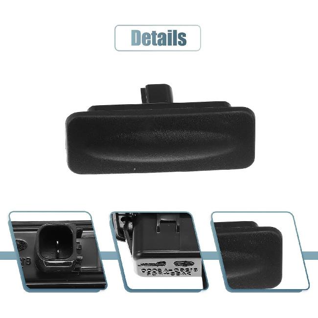 Unifizz 1PC Black 81260-A5000 Trunk Tailgate Handle Release Switch Rear Door Hatch Liftgate Latch Button Switch Fit for Hyundai Elantra GT 2013-2017