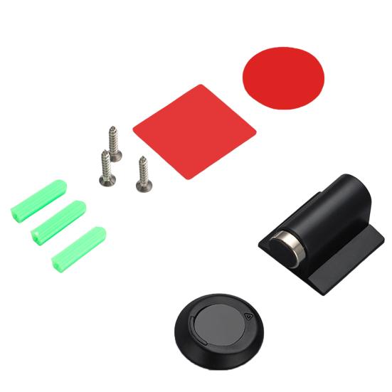 Magnetic Door Stopper Wall Protector No Drilling Anti-collision Windproof Door Holder Carpet Tile Concrete Wooden Floor Zinc Alloy Doorstop