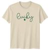 Lucky TShirt St Patricks Day Irish Holiday Gift For Him And Her