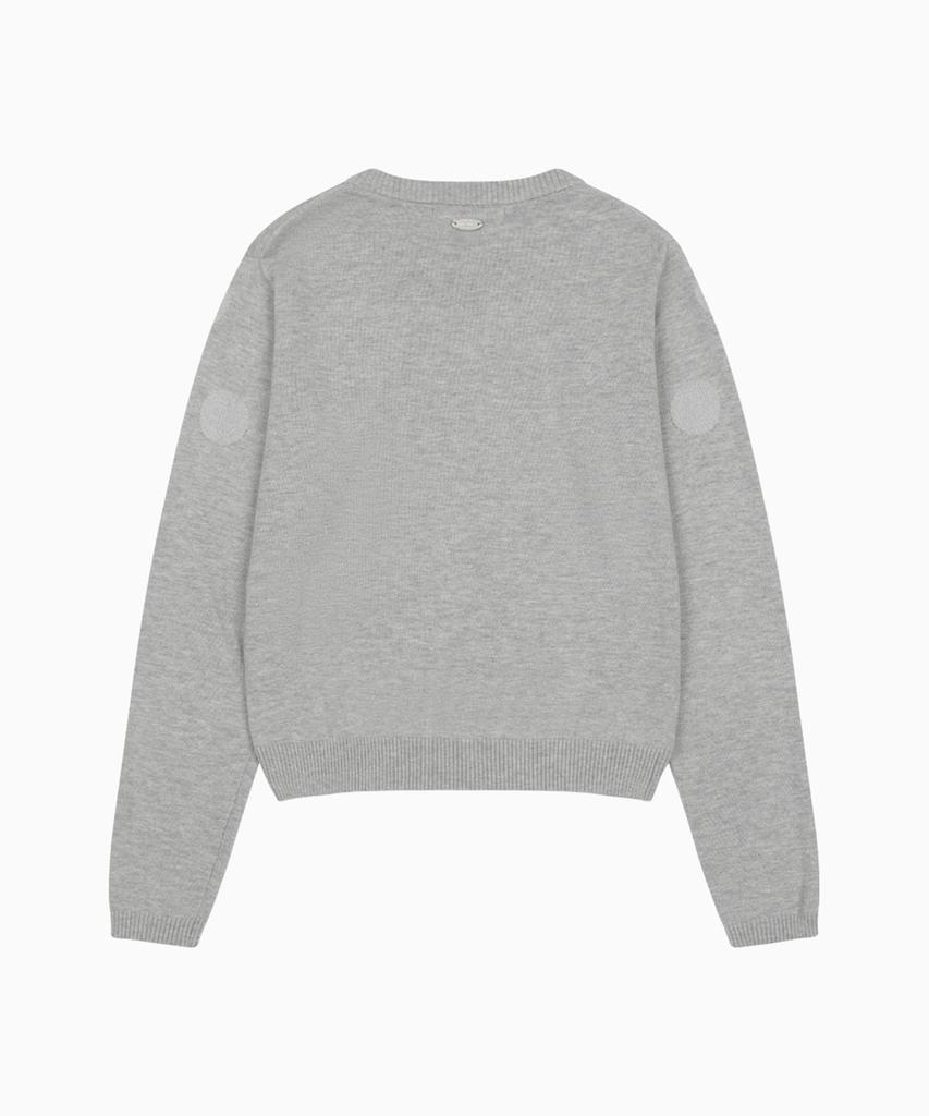 Ohesio Dot Glitter Knit, Gray