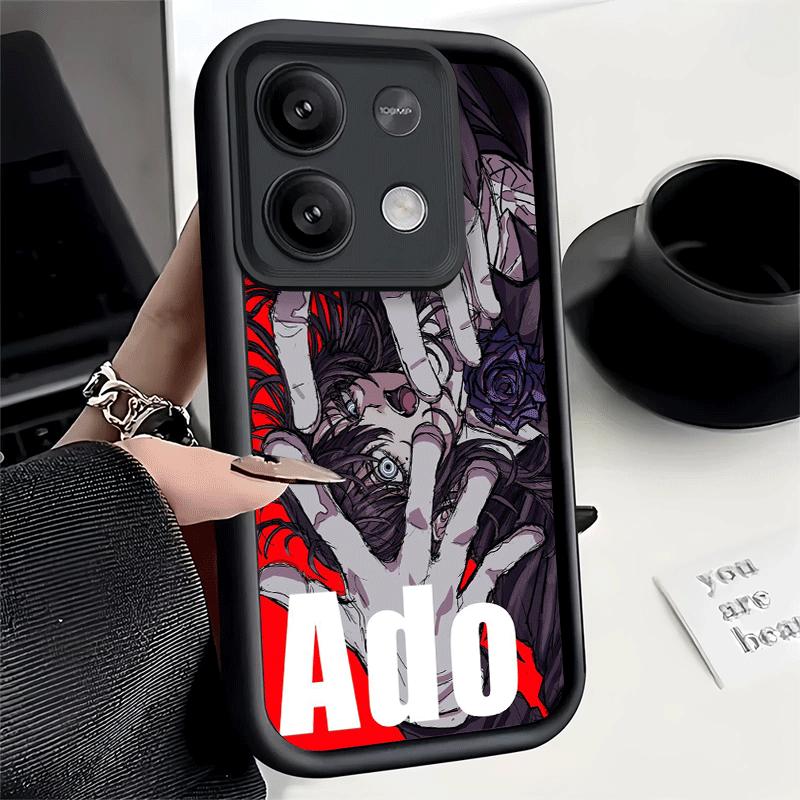 Phone Case for Xiaomi Redmi Note 15 14 13 Pro Plus Ado Cartoon K-Kyogen X Uta Shell 12S 11 11S 11T 5G 14S Soft Silicone Funda