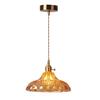 oeny Cornucopia Walnut Bedside Lamp