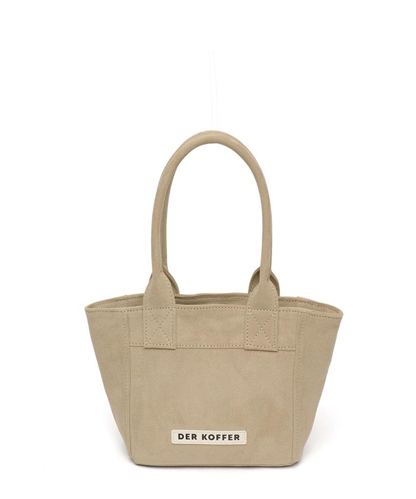 Der Koffer Shopper Suede [Beige]_Mini