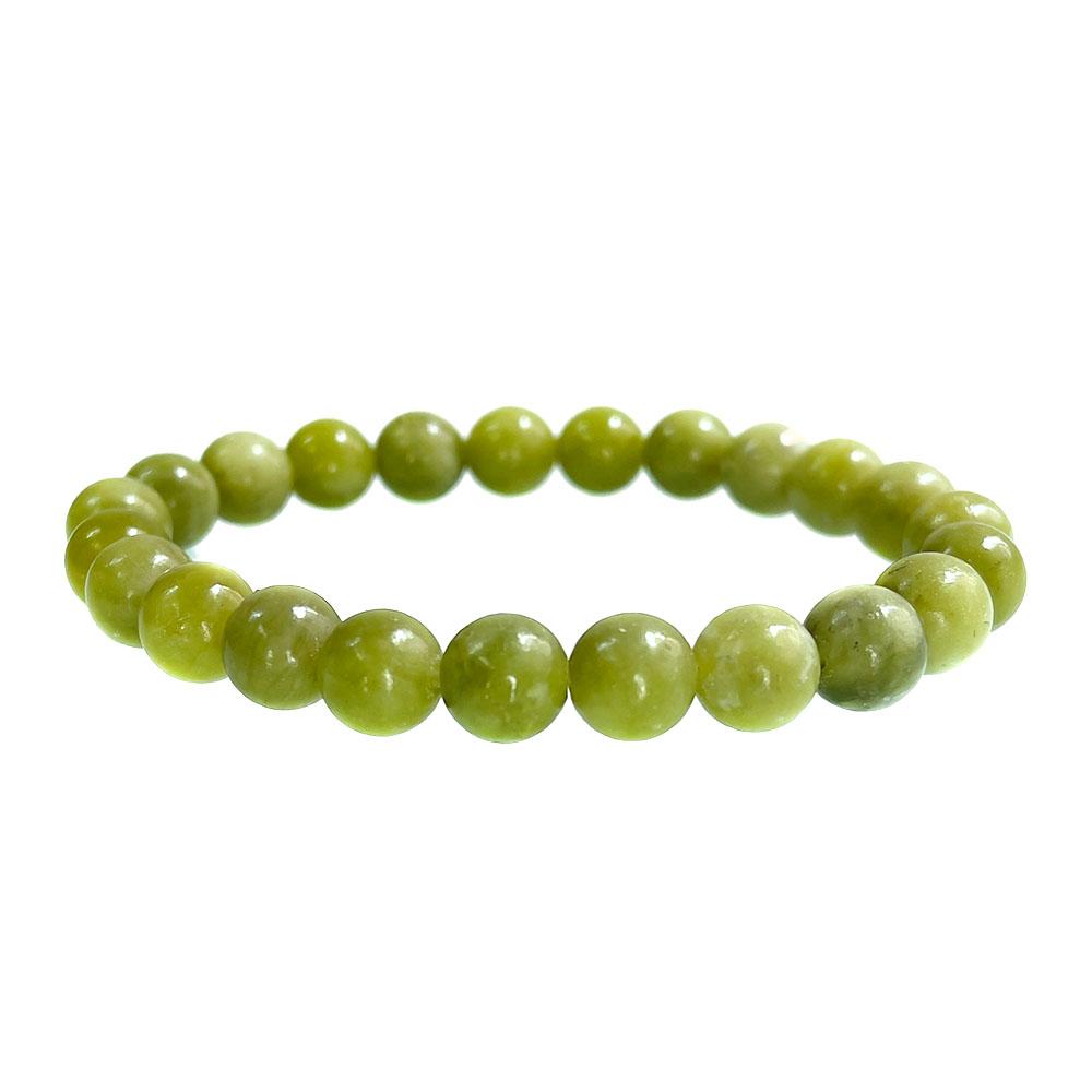 Natural Stone Beaded Bracelet 6-10mm Stretch Yoga Jewelry - Tiger Eye Turquoise Agate Jasper Healing Bangles for Women Men