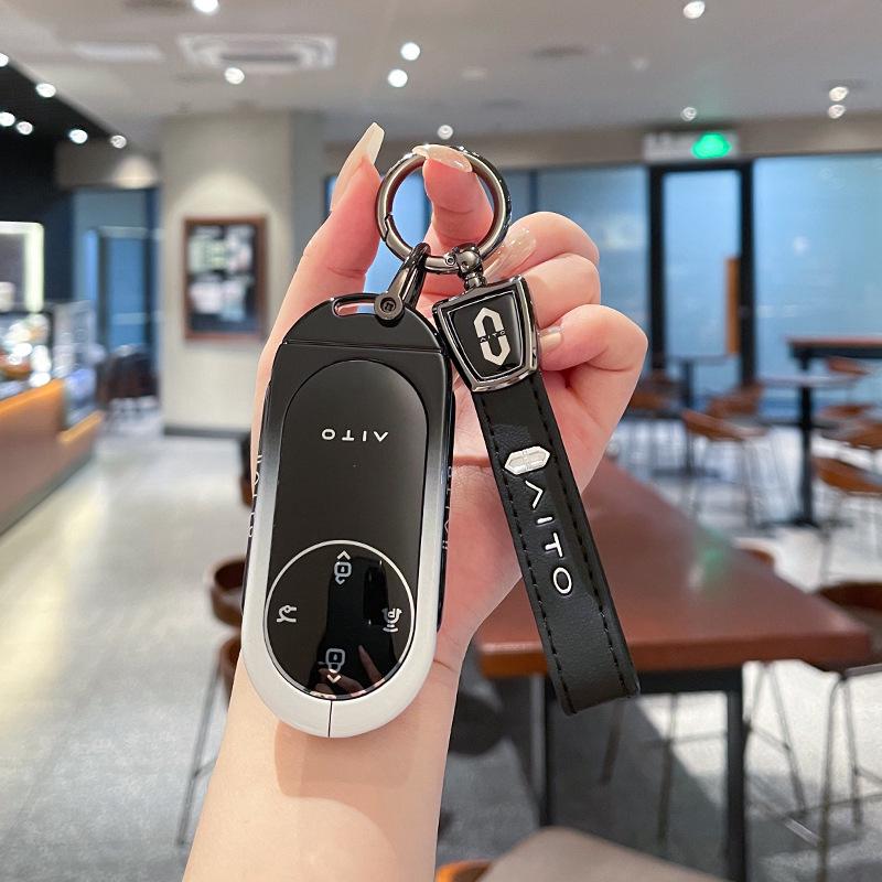 AITO M9 Key Case: Metal Buckle for AITO Huawei M9 Electric Extended Range