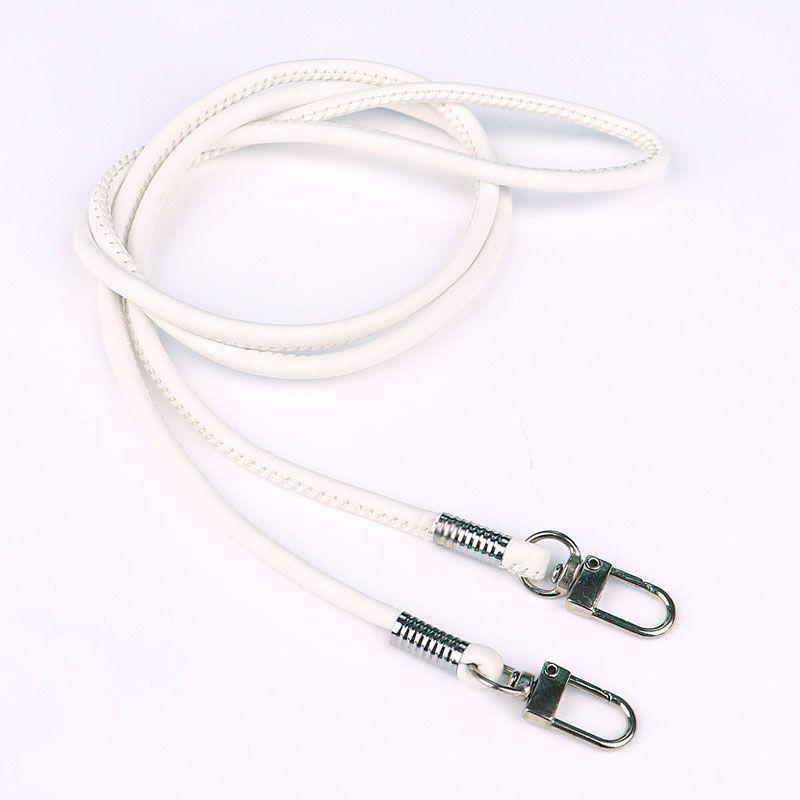 Ronde leren koord vervangingsriem voor crossbodytassen en rugzakken