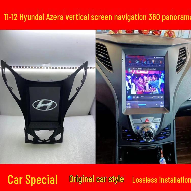 

Hyundai Azera 2011-2012 Android Bluetooth Навигационная система с большим сенсорным экраном WiFi Version (1+32G)