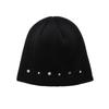 XANADU EDDY STUD BEANIE_BLACK