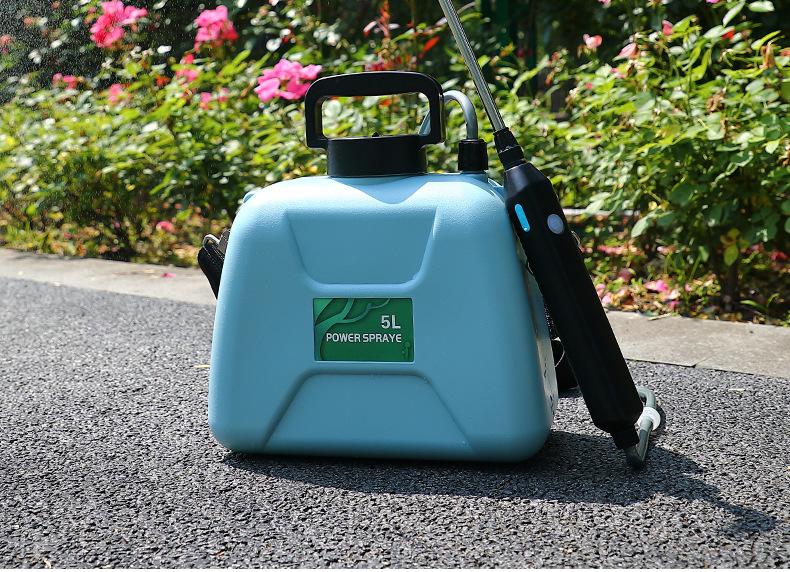 Electric Backpack Disinfection Sprayer - 5L Handheld Spray Bottle for Gardening and Watering