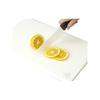Sanyo Kasei Elastomer Soft Antibacterial Cutting Board (Medium), White, EKW-M