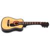 3pcs With Stand And Case Miniature Guitar Model 15cm Size Acoustic Guitar Ornament  Birthday Gift