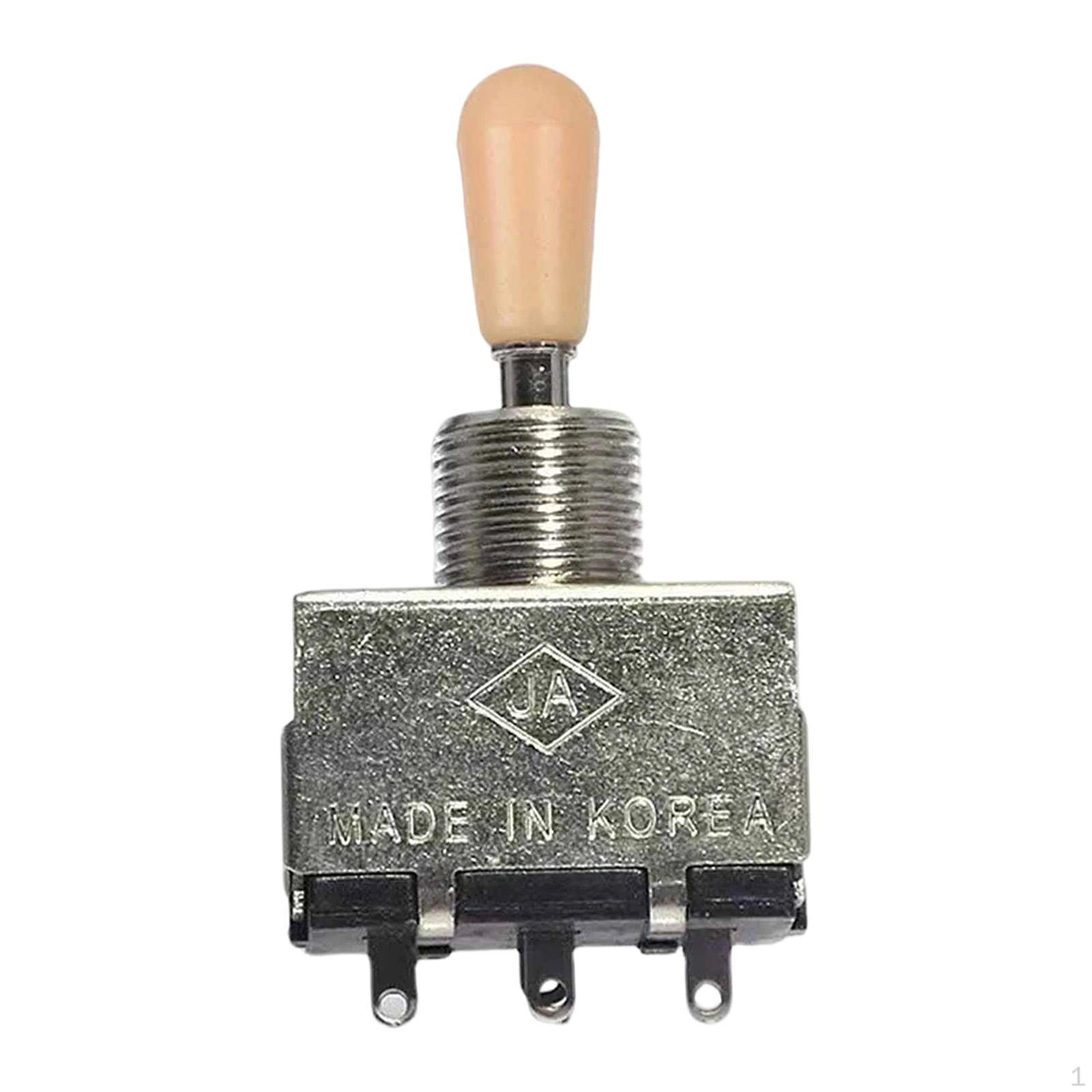 

Guitar Toggle Switch Accessory, Lightweight, for Musicians, Versatile, Beginners, Replacement Yellow Cap
