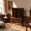 Versatile 1:12 Scale Wooden Display Cabinet Functional Miniature Cupboard Sturdy