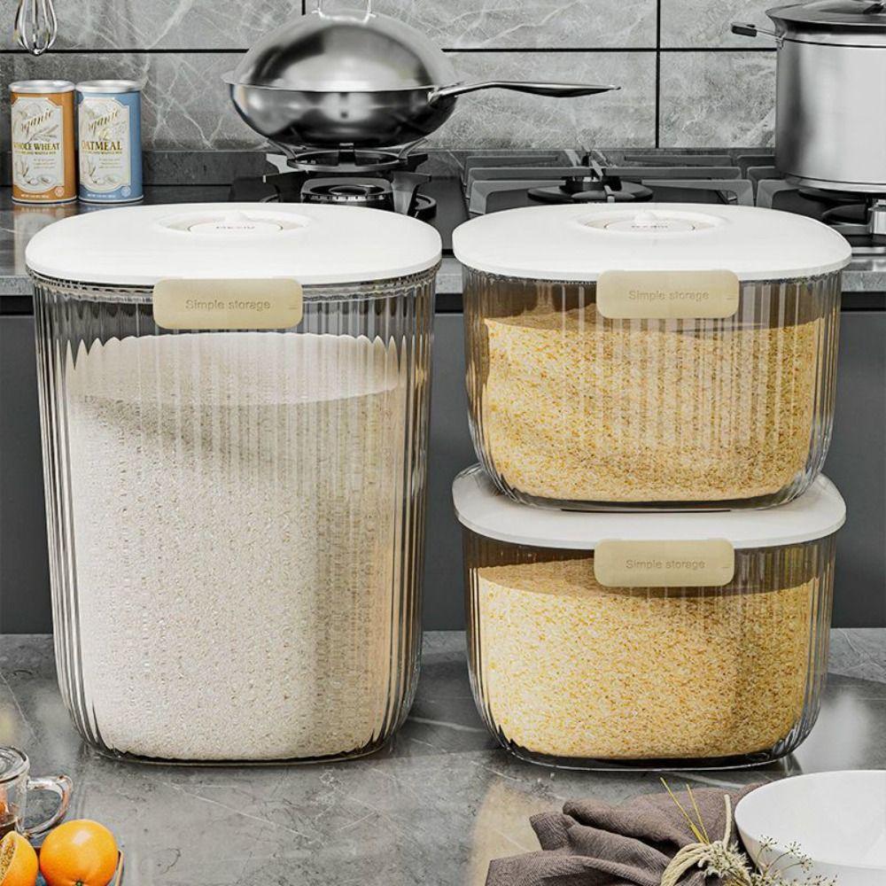 

5/10kg Food Storage Container Moisture-proof Rice Bucket New Powder Storage Bucket