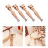 1/3/4Pcs Embroidery Tool Adjustable Portable Wooden Embroidery Hoop Stand For Handmade Cross Stitches Hoop Embroidery Ring Frame