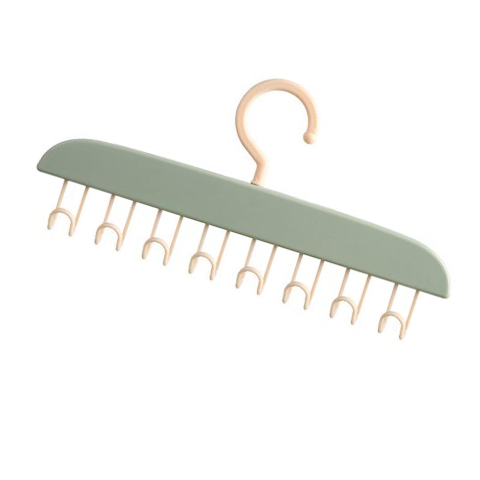 

Top Hanger Space Saving Bra Wavy Clothes Hanger with Hooks for Camisoles Bras Ties Swimsuits Strappy Dress