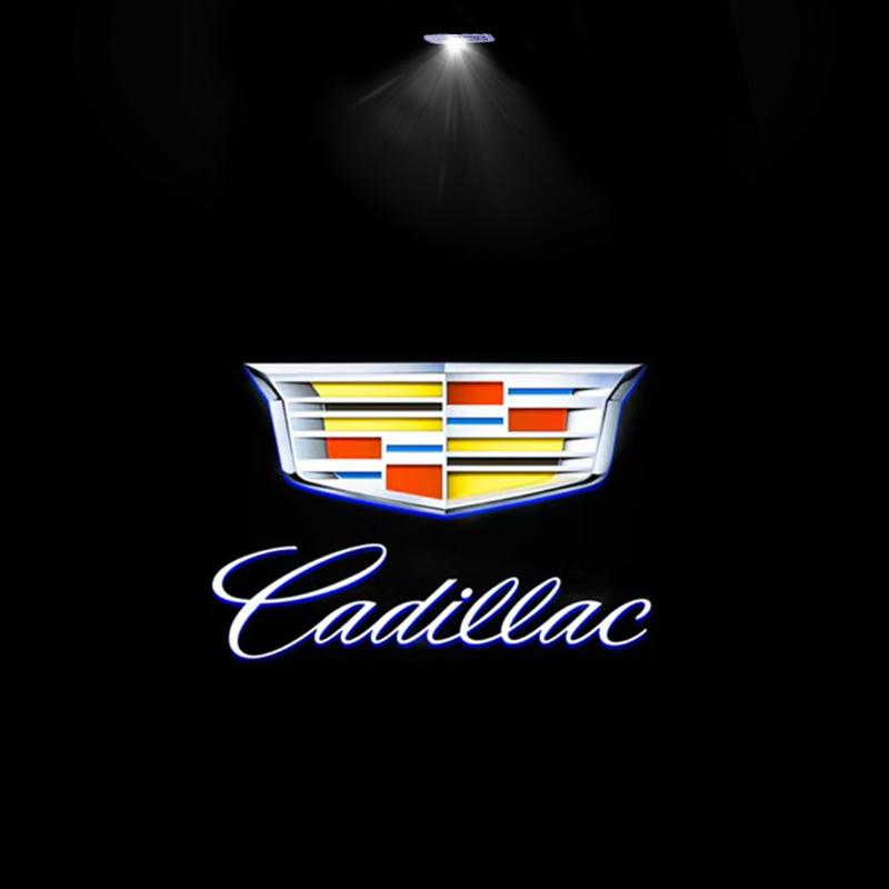 

2 шт. Світлодіодний синій проектор Welcome, дверна лампа для Cadillac CT5 CT6 XT4 XT5 XT6 ATS SRX XTS CTS, аксесуари, стайлінг автомобіля