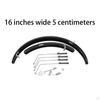 Folding Bike Mudguard Set for Enhanced Wheel Protection