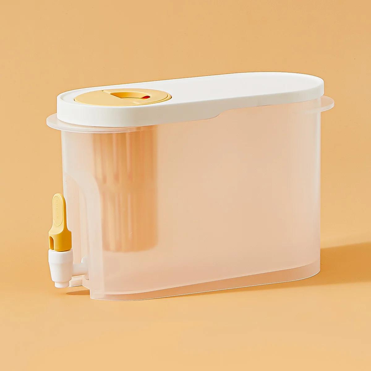 New Large Capacity Cold Water Pitcher Cold Kettle with Faucet in Refrigerator Iced Beverage Dispenser Refrigerator