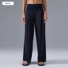 Lu Same Style High Top Sports Yoga Loose Pants Female 2025 Best Selling Back Pocket Quick-Drying Loose Slimming Workout Pants