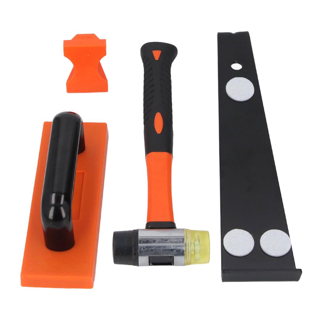 23 Pcs Set Laminate Flooring Tools Double Faced Mallet CRV Steel Pull Bar Tapping Block and 14in