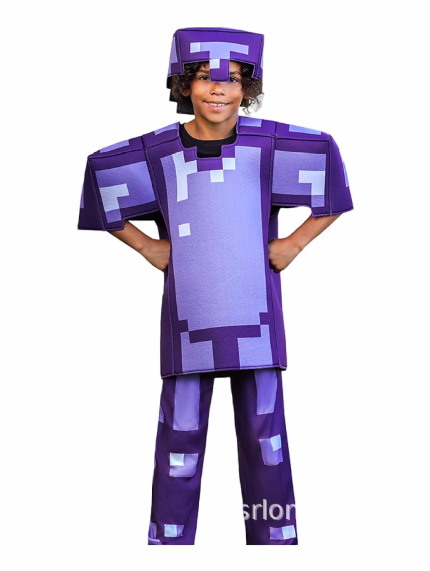 Minecraft Costume Diamond Alloy Halloween Game