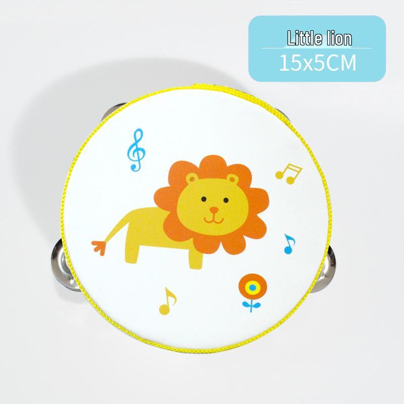 Wooden Tambourine for Early Childhood Music and Dance