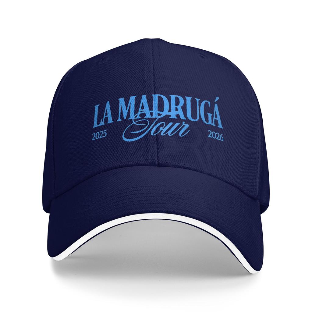 Summer Casual Baseball Cap Delaossa La Madruga Tour Hunting Camping Hip Hop Hats For Unisex Men Wholesale  Trendy Snapback Cap