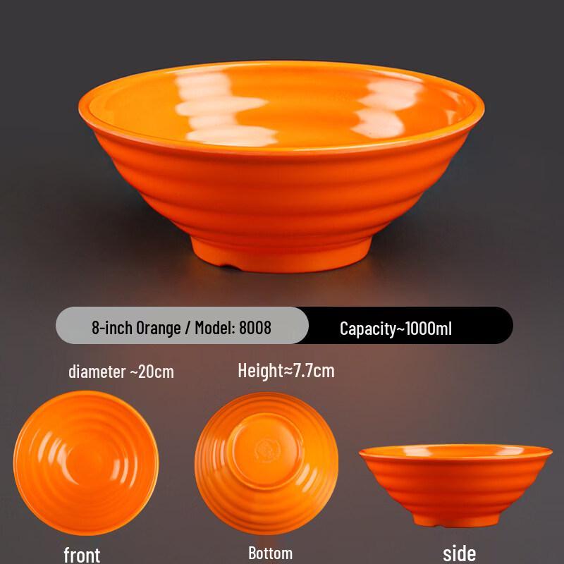 Di Ruien A5 Melamine Noodle & Soup Bowls