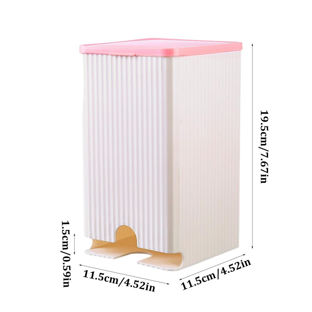 

Wall-mounted Sanitary Napkin Storage Box Dust-proof Tissue Paper and Cotton Swab Storage Box Bathroom Organizer Accessories розовый