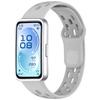 For Band 11/11 Pro Cellular Network Breathable TPE 18mm Watch Strap with Snap Button Buckle