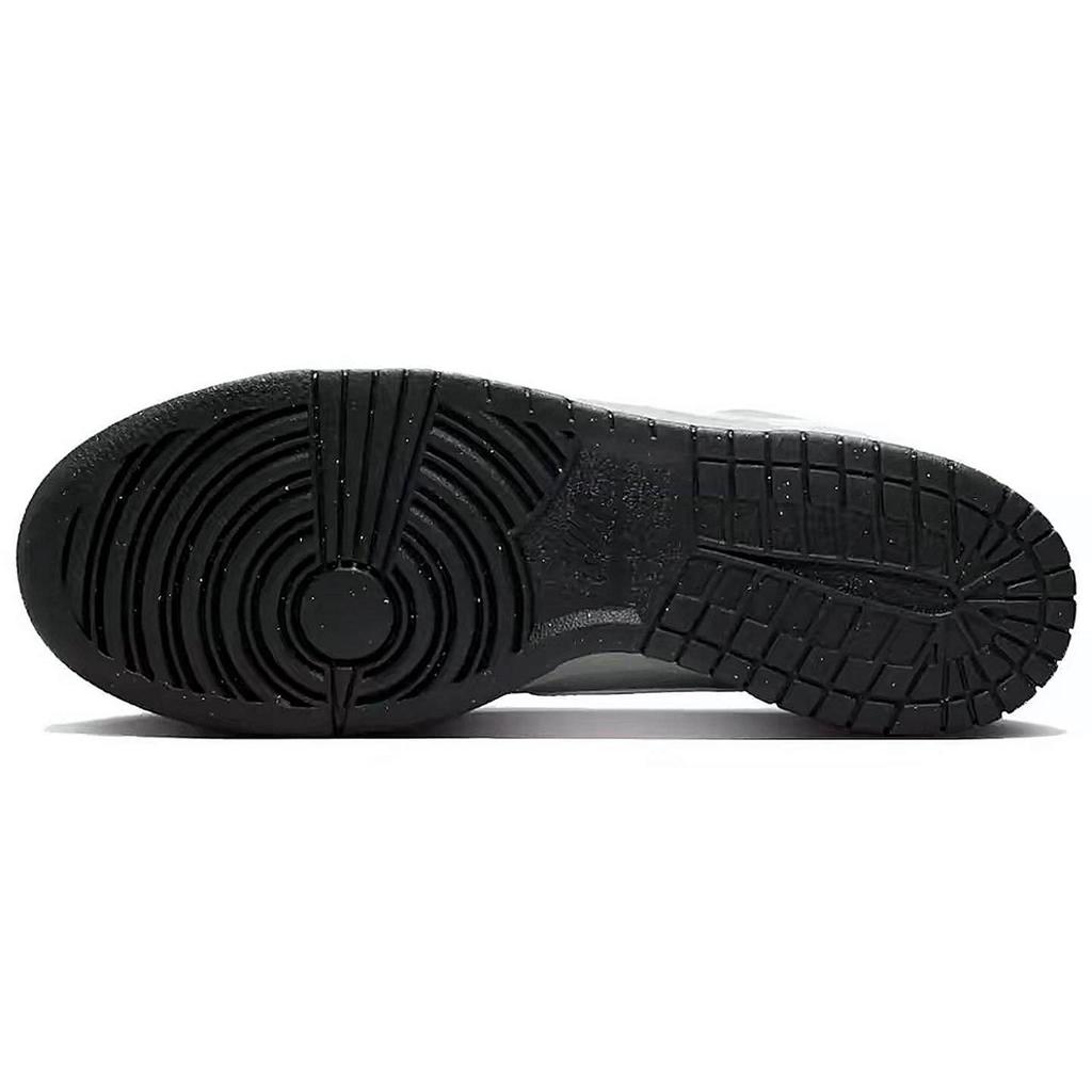 Nike Big Si Li Ba, Gray Dust Leather Slip Resistant Low Top Skateboard Shoes Men's Black Gray 355152-017(Team901-)