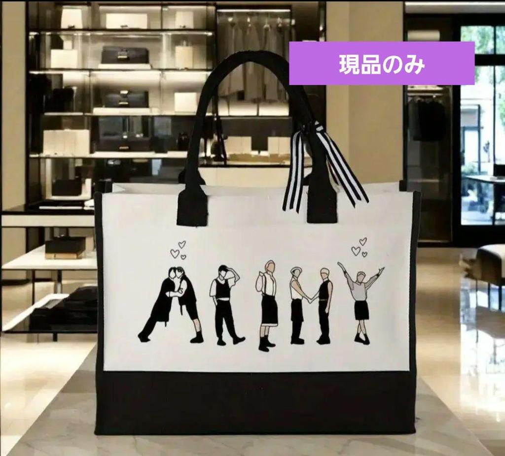 [USED] Restocked BTS ARMY BUTTER Tote Bag, Korean Style