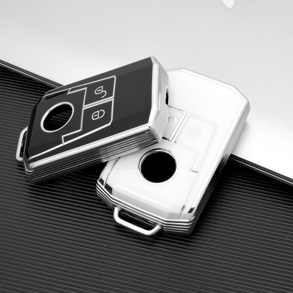 TPU Car Key Case Soft Auto Remote Cover Shell Bag for Mercedes Benz Actros Antos Truck 2 Buttons Flip Folding Key Accessories