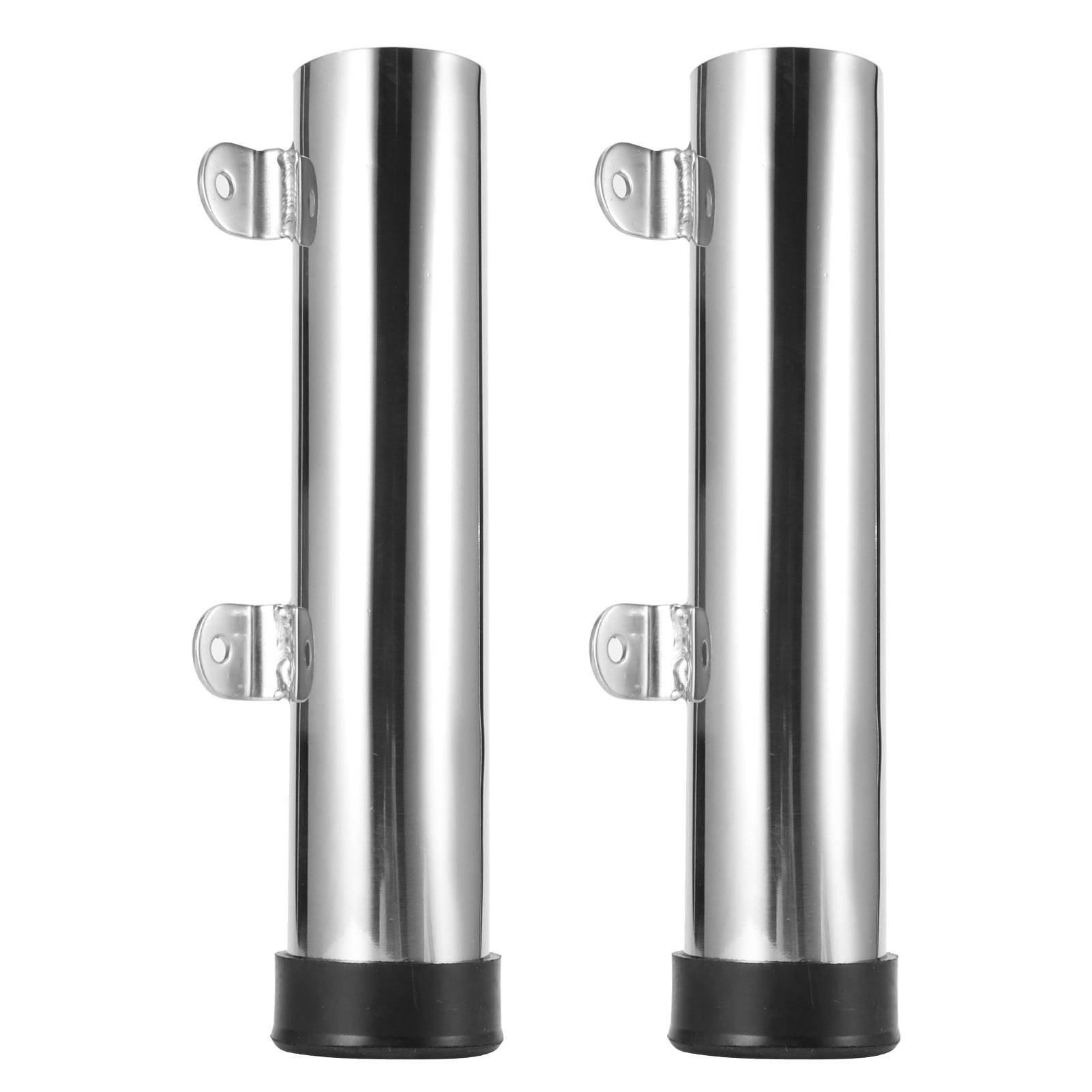 

2pcs Stainless Steel Fishing Rod Holder Side Mount Clamp Hardware for Marine Yacht Boat