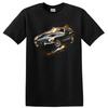 Maglietta Jaguar E Type Coupé 1963 Classic Old Car Racing Art Tee