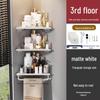 Mi Ling Punch-Free 3-Tier Bathroom Wall Storage Rack