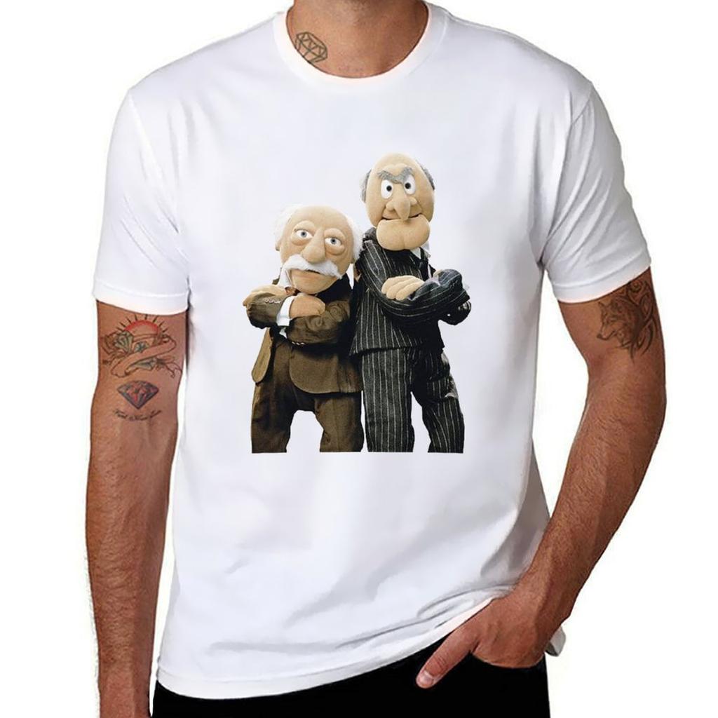 Statler And Waldorf Tshirt Relaxed Casual Short Sleeve Tee Tshirt