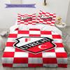 FC Utrecht  Pattern Bedding Quilt Set Quilt Cover Pillowcase Home Decoration Birthday Gift (1 * Duvet Cover + 2 * Pillowcase, Without Core)