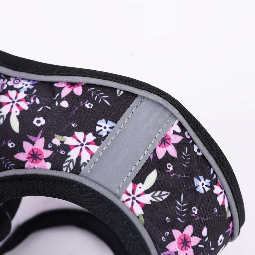 Small Dog Harness Vest Set Cute Traction Bracelet Medium Cat Collar Suit Soft Puppy Vest Harness Adjustable Pet Accessories