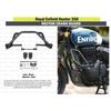 Black "Engine Guard Crash Bar With Slider" Fit for Royal Enfield Hunter 350